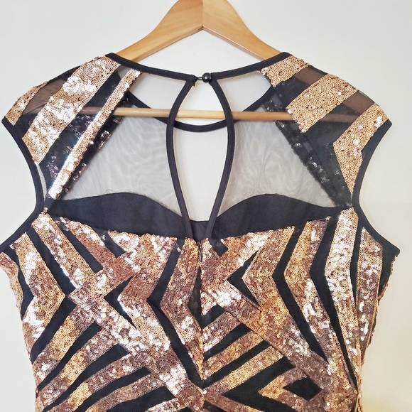 Gold Sequin Dress - Picture 5 of 5